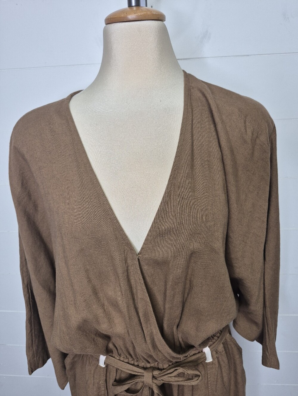 Free People Khai Brown Jumpsuit Size M - Picture 4 of 13